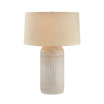 Hudson Valley Stevens Point Table Lamp Aged Brass
