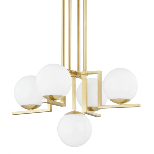 Hudson Valley Tanner Chandelier Brass
