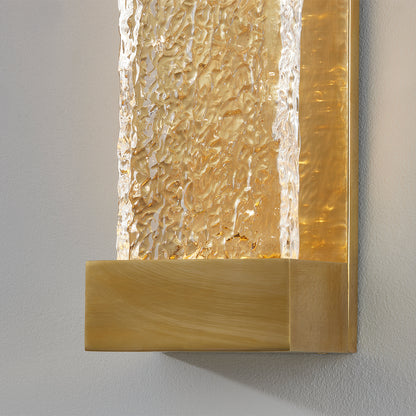 Hudson Valley Tannersville 23" Tall Wall Sconce in Aged Brass, alternate view 2