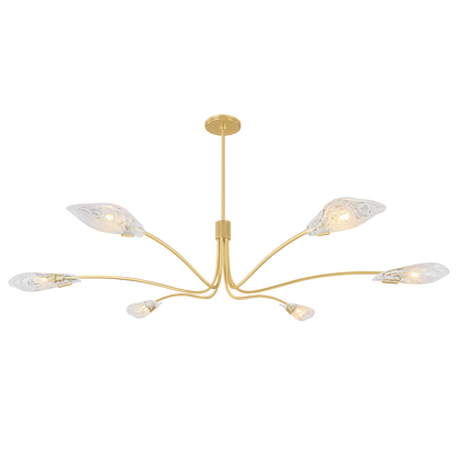 Hudson Valley Tenafly 6-Light Chandelier Aged Brass