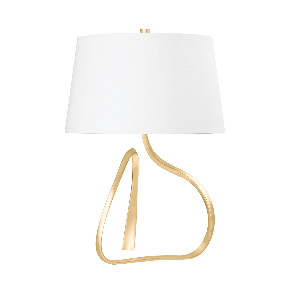 Hudson Valley Tharold Table Lamp Vintage Gold Leaf
