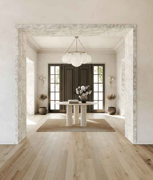 Hudson Valley Thornwood Chandelier, 9-Light, Aged Brass, Cloud Glass Etched Iniside Shade, 43.25"W (5243-AGB ACJWT)