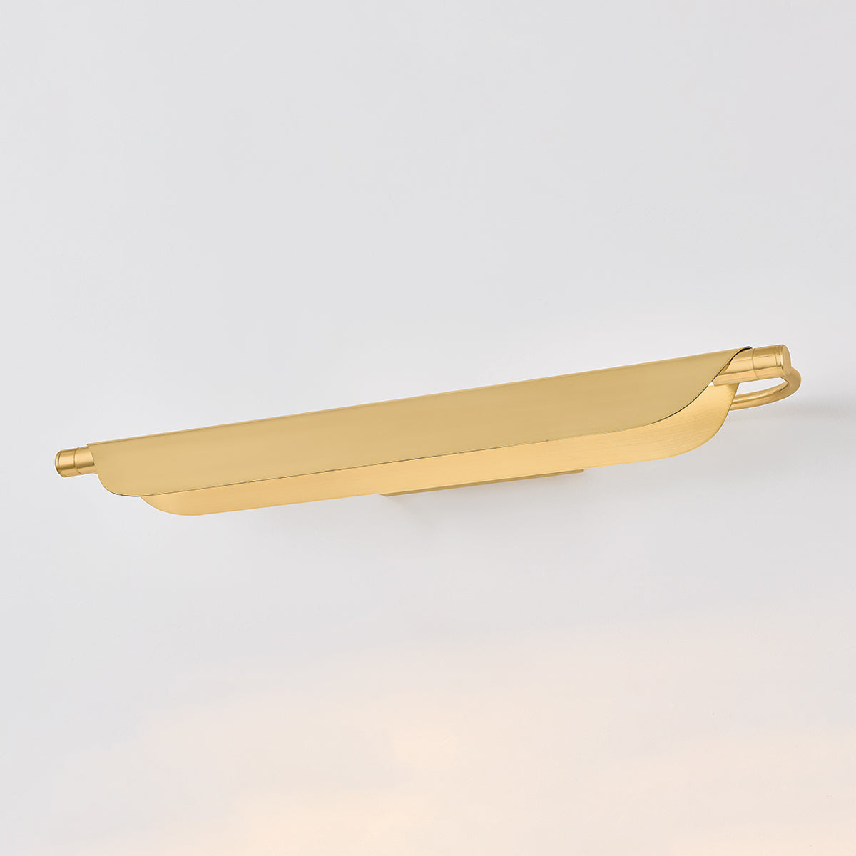 Hudson Valley Tinwald 27" Picture Light in Aged Brass, alternate view 2