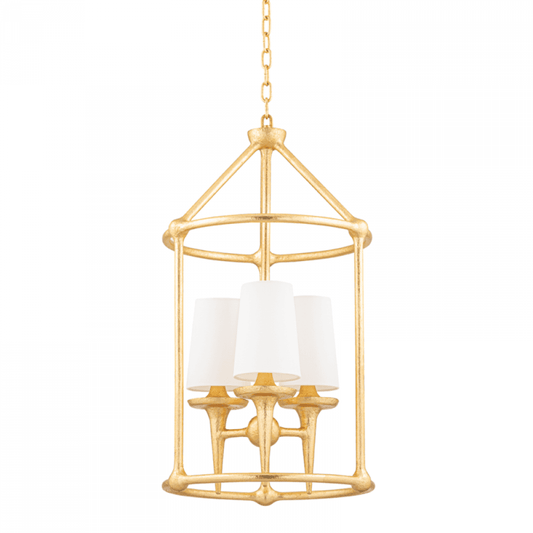 Hudson Valley Torch Chandelier Gold