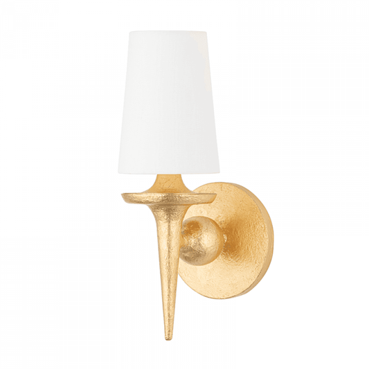Hudson Valley Torch Wall Sconce Gold
