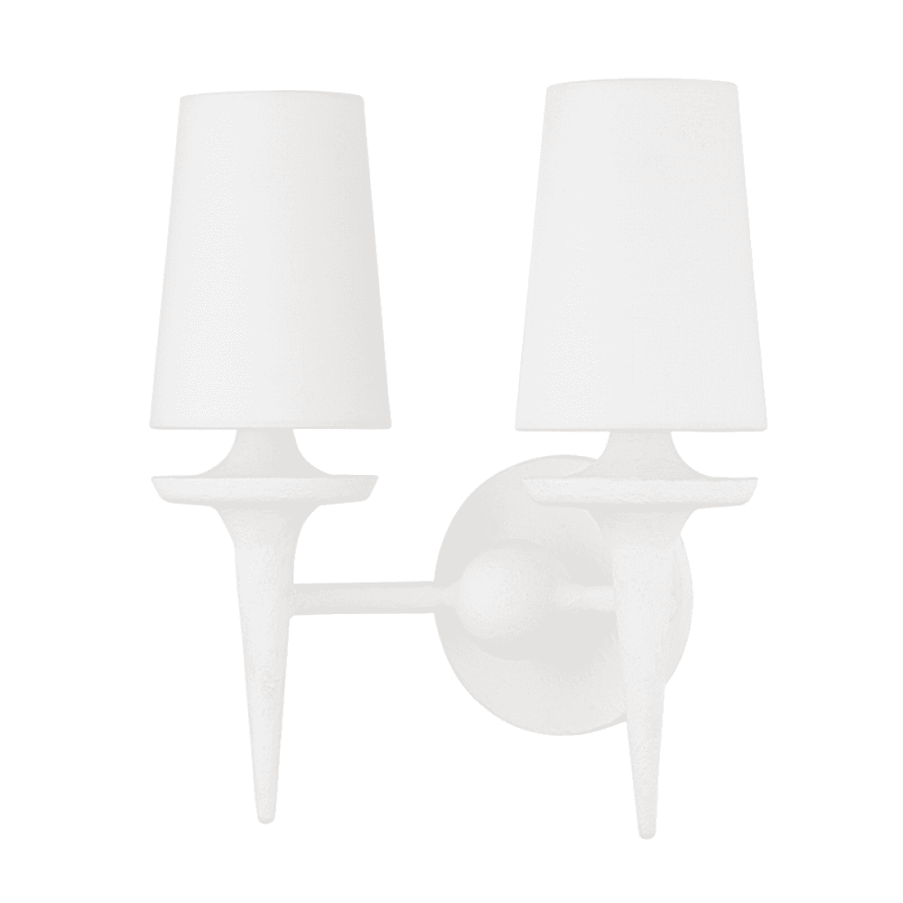 Hudson Valley Torch Wall Sconce White