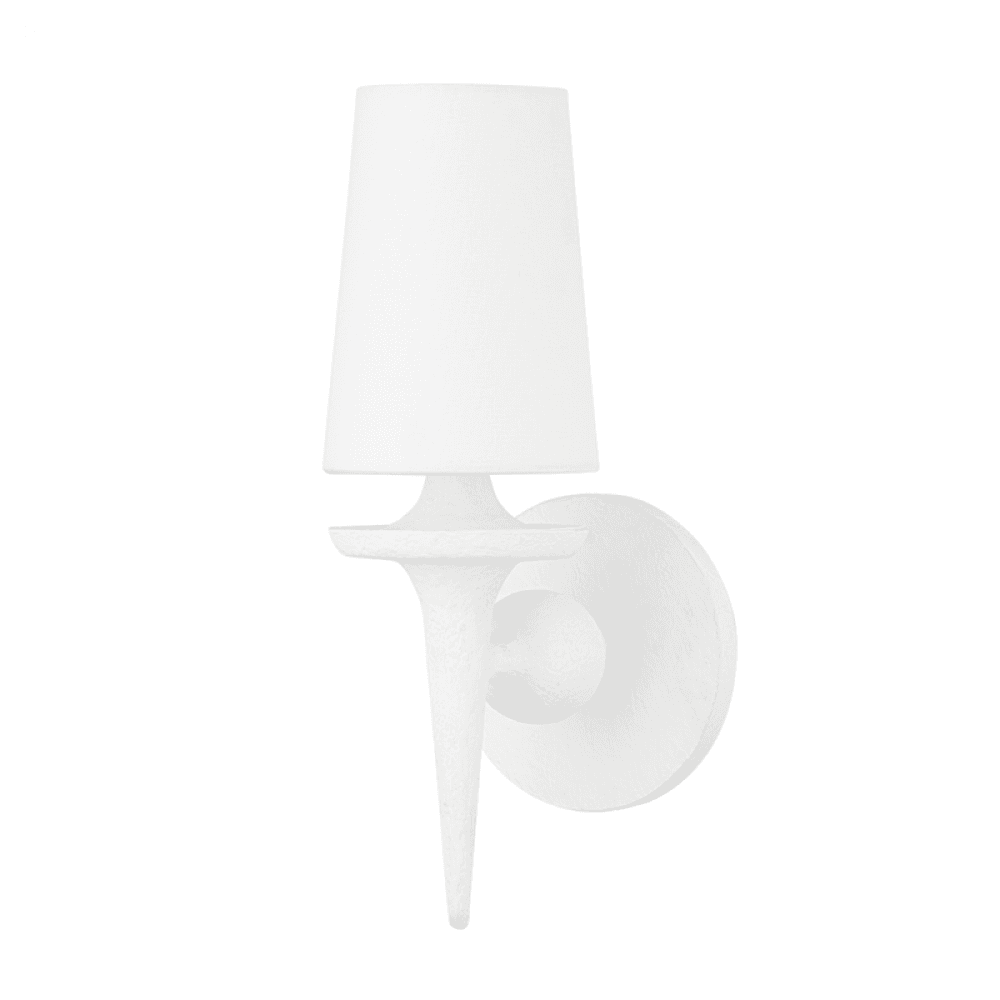 Hudson Valley Torch Wall Sconce White