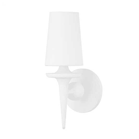 Hudson Valley Torch Wall Sconce White