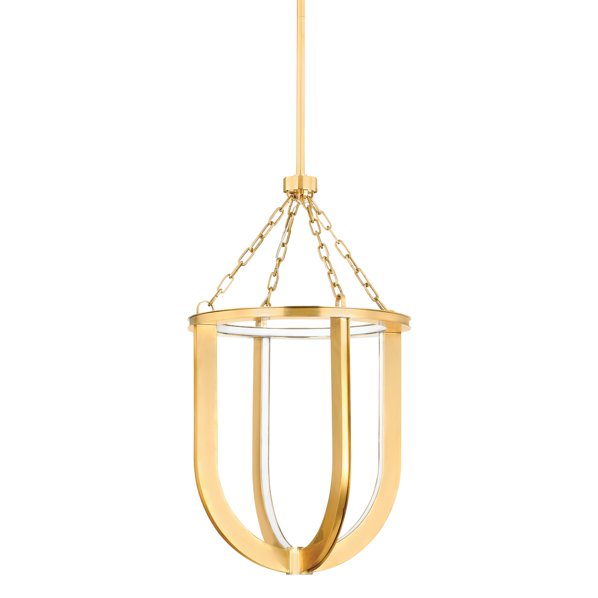 Hudson Valley Tournu 16.25" Lantern Aged Brass