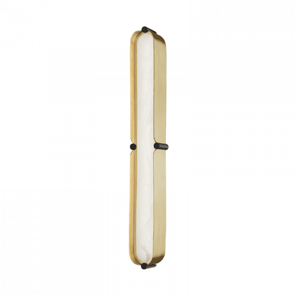 Hudson Valley Tribeca Bath Bracket Aged Brass, Black