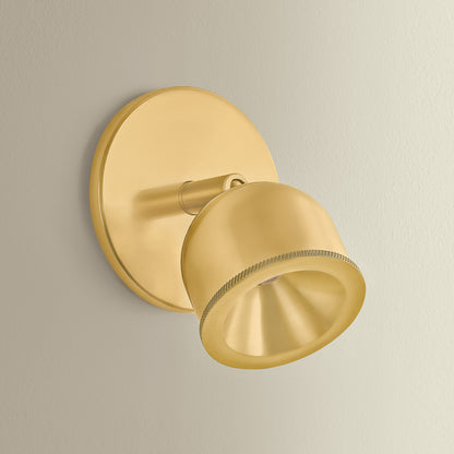 Hudson Valley Tuthill Flush Mount in Aged Brass, alternate view 5
