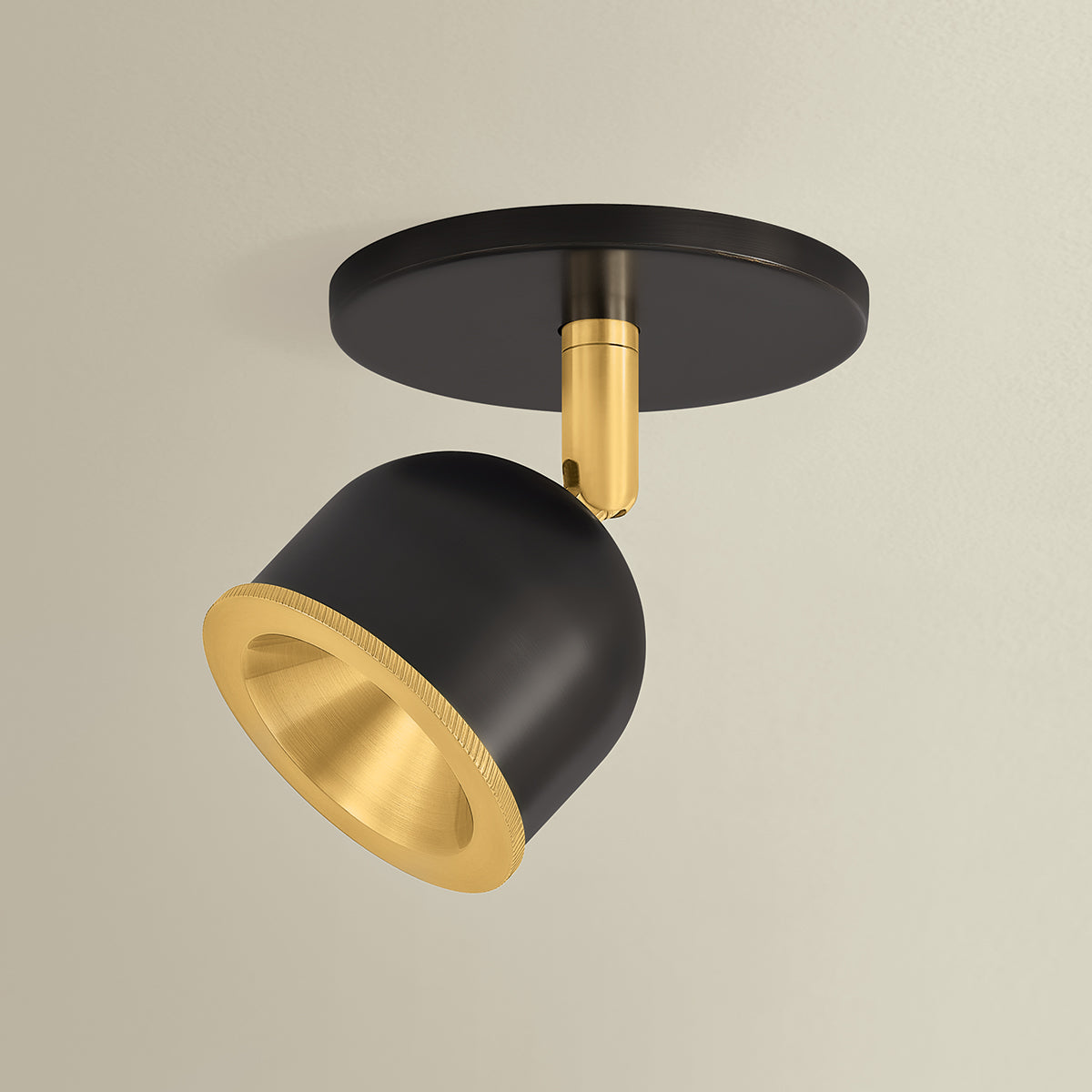 Hudson Valley Tuthill Flush Mount in Aged Brass / Distressed Bronze, alternate view 2