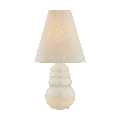 Hudson Valley Tybee Table Lamp Aged Brass / Ceramic Elemental White