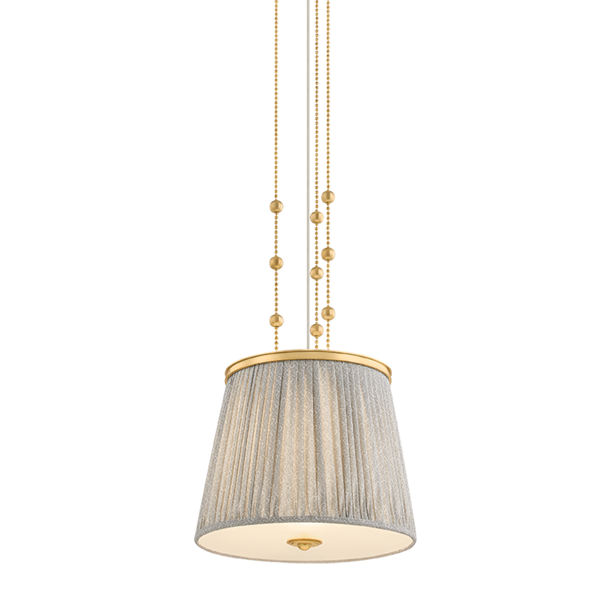 Hudson Valley Valeria Pendant Aged Brass