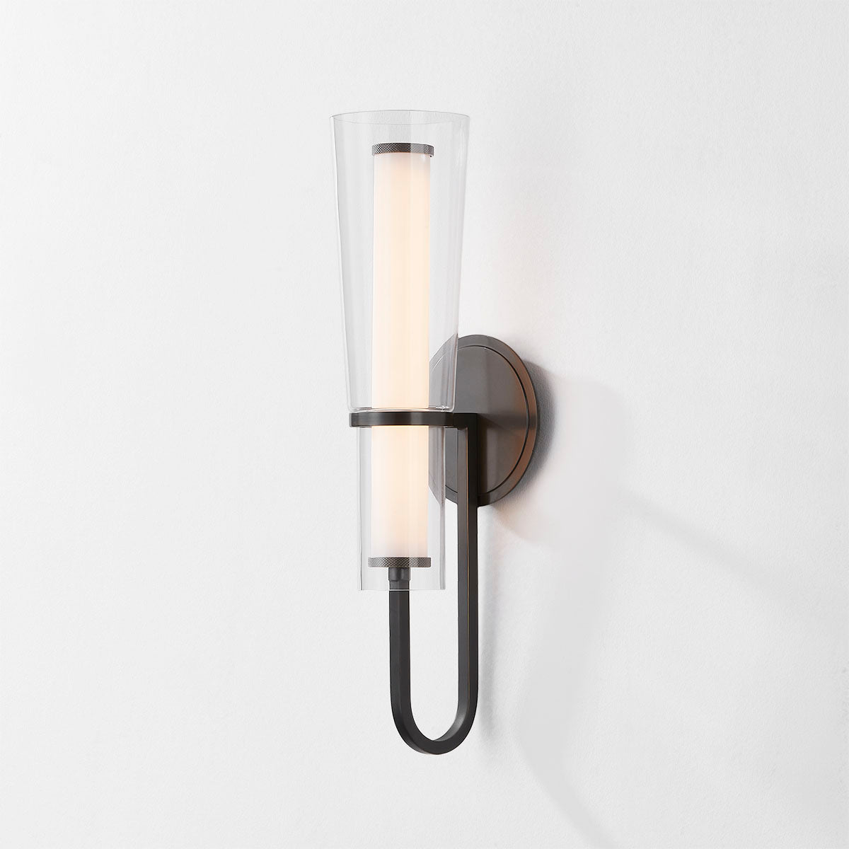 Hudson Valley Vancouver Wall Sconce in Old Bronze, alternate view 2