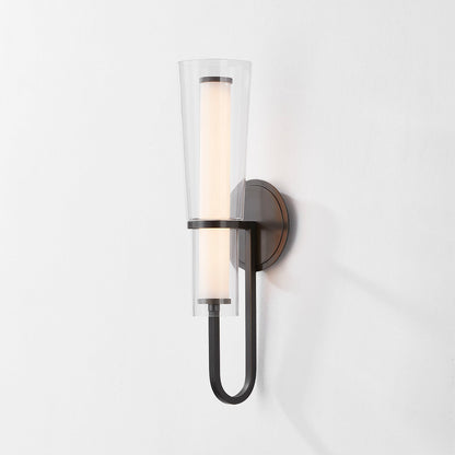 Hudson Valley Vancouver Wall Sconce in Old Bronze, alternate view 2