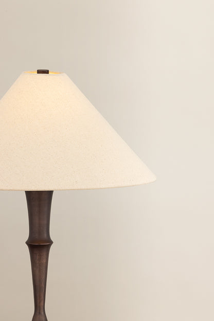 Hudson Valley Viewmont Table Lamp in Bronze, room setting 4