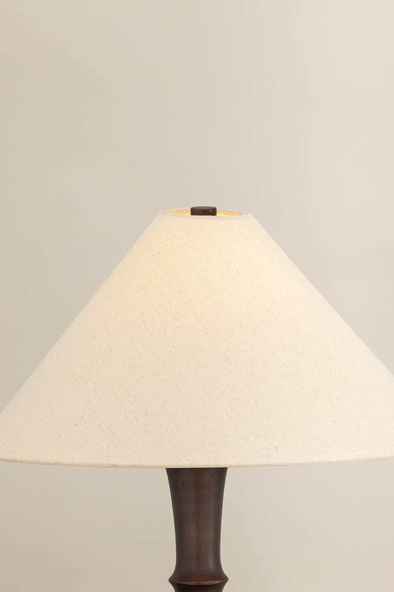 Hudson Valley Viewmont Table Lamp in Bronze, room setting 5