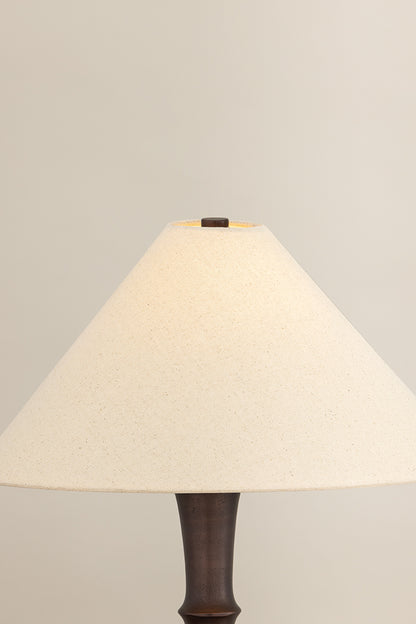Hudson Valley Viewmont Table Lamp in Bronze, room setting 5