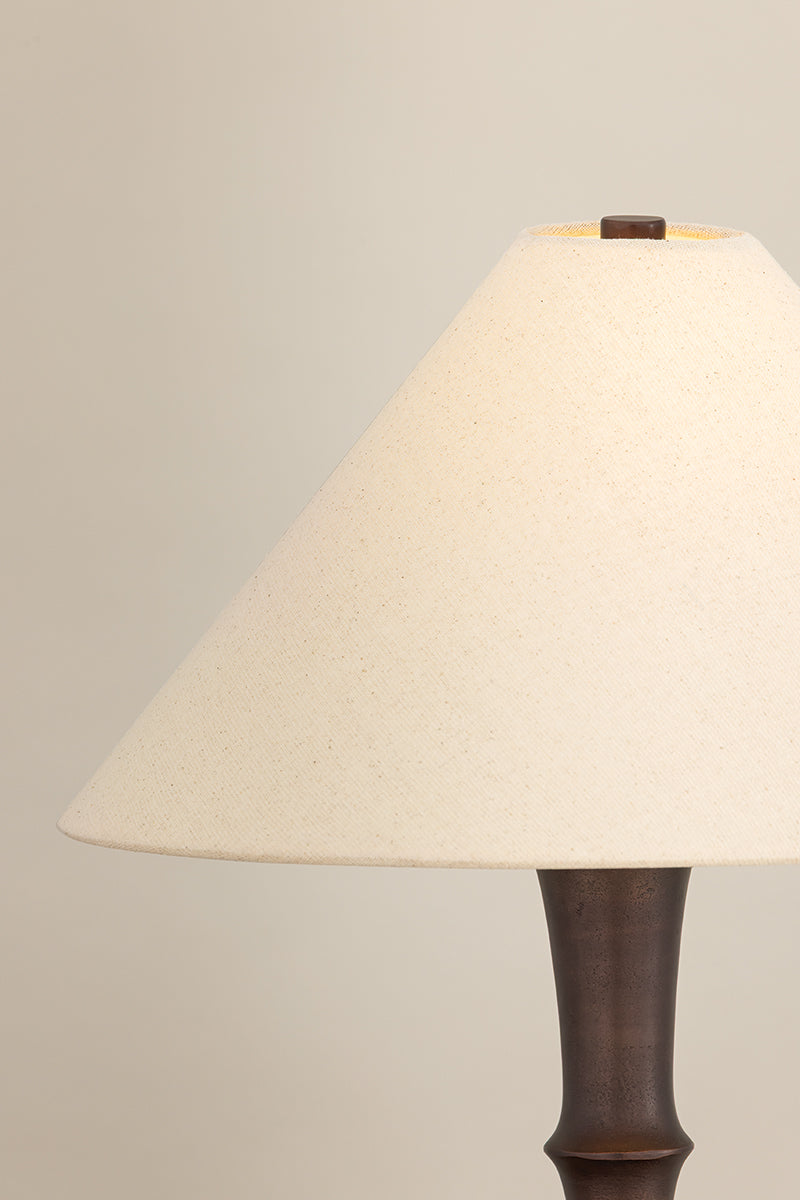 Hudson Valley Viewmont Table Lamp in Bronze, room setting 7