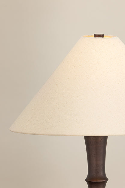 Hudson Valley Viewmont Table Lamp in Bronze, room setting 7