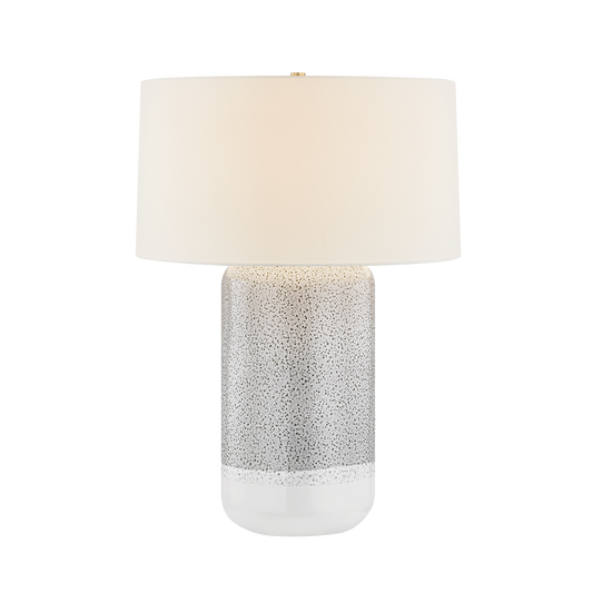 Hudson Valley Washingtonville Table Lamp Aged Brass / Ceramic Blue Shore
