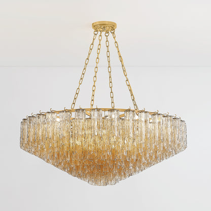 Hudson Valley Watertown 21-Light Chandelier in Aged Brass, alternate view 2