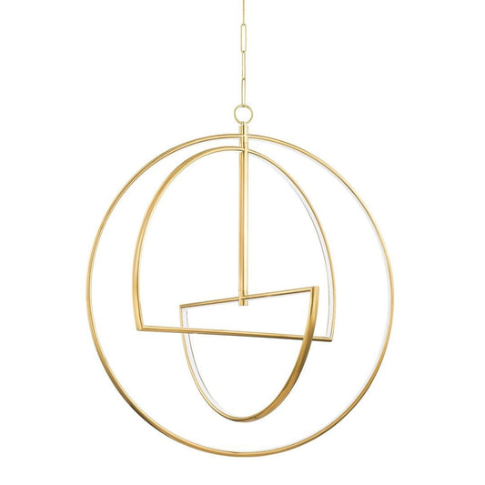 Hudson Valley Welland Chandelier Aged Brass