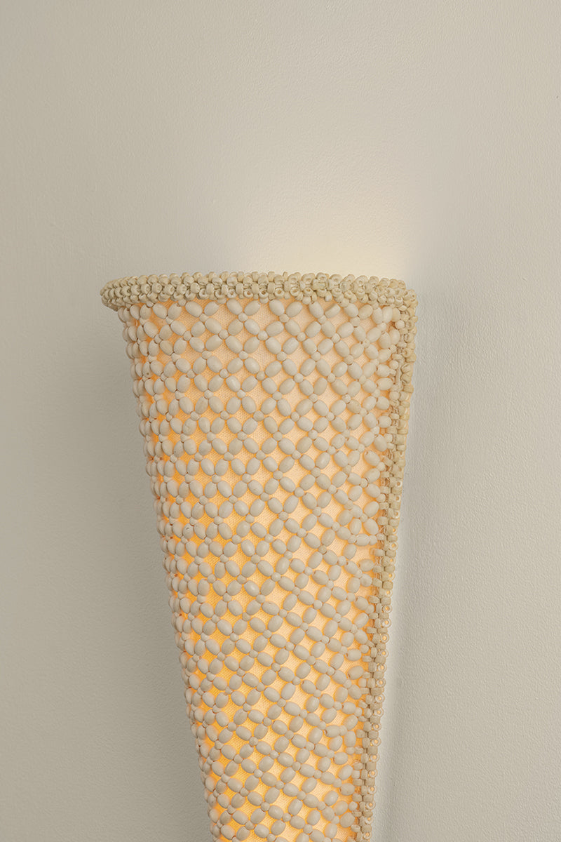 Hudson Valley West Park Wall Sconce in Soft White, room setting 2
