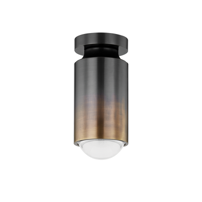 Hudson Valley Whately Flush Mount Gradient Brass