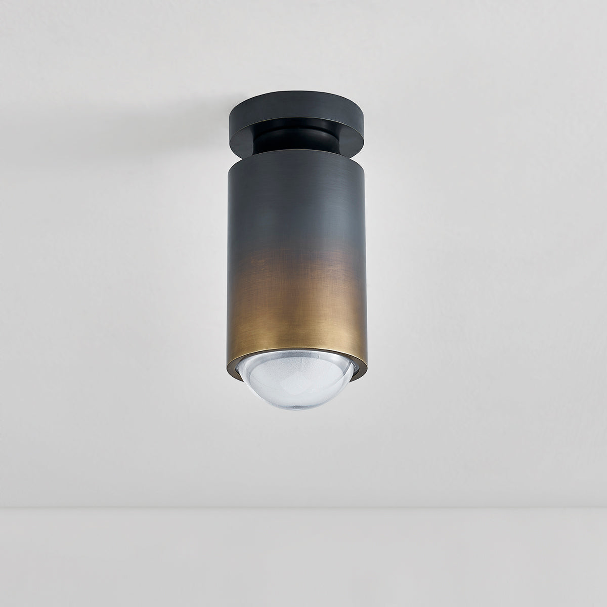 Hudson Valley Whately Flush Mount in Gradient Brass, alternate view 1