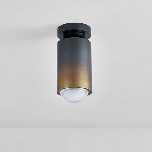 Hudson Valley Whately Flush Mount in Gradient Brass, alternate view 1