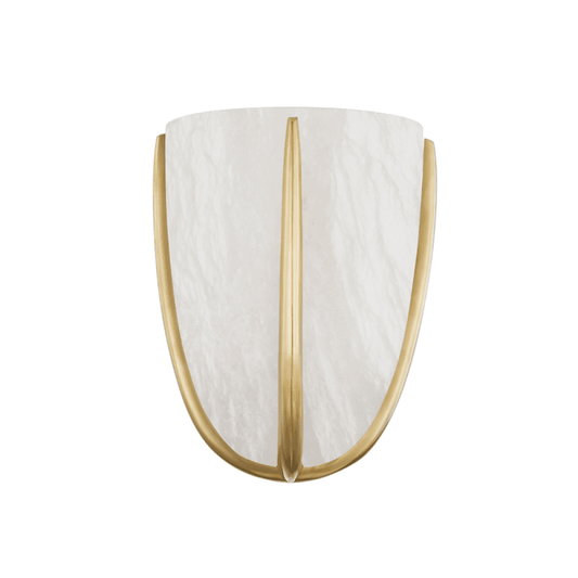 Hudson Valley Wheatley Wall Sconce Aged Brass