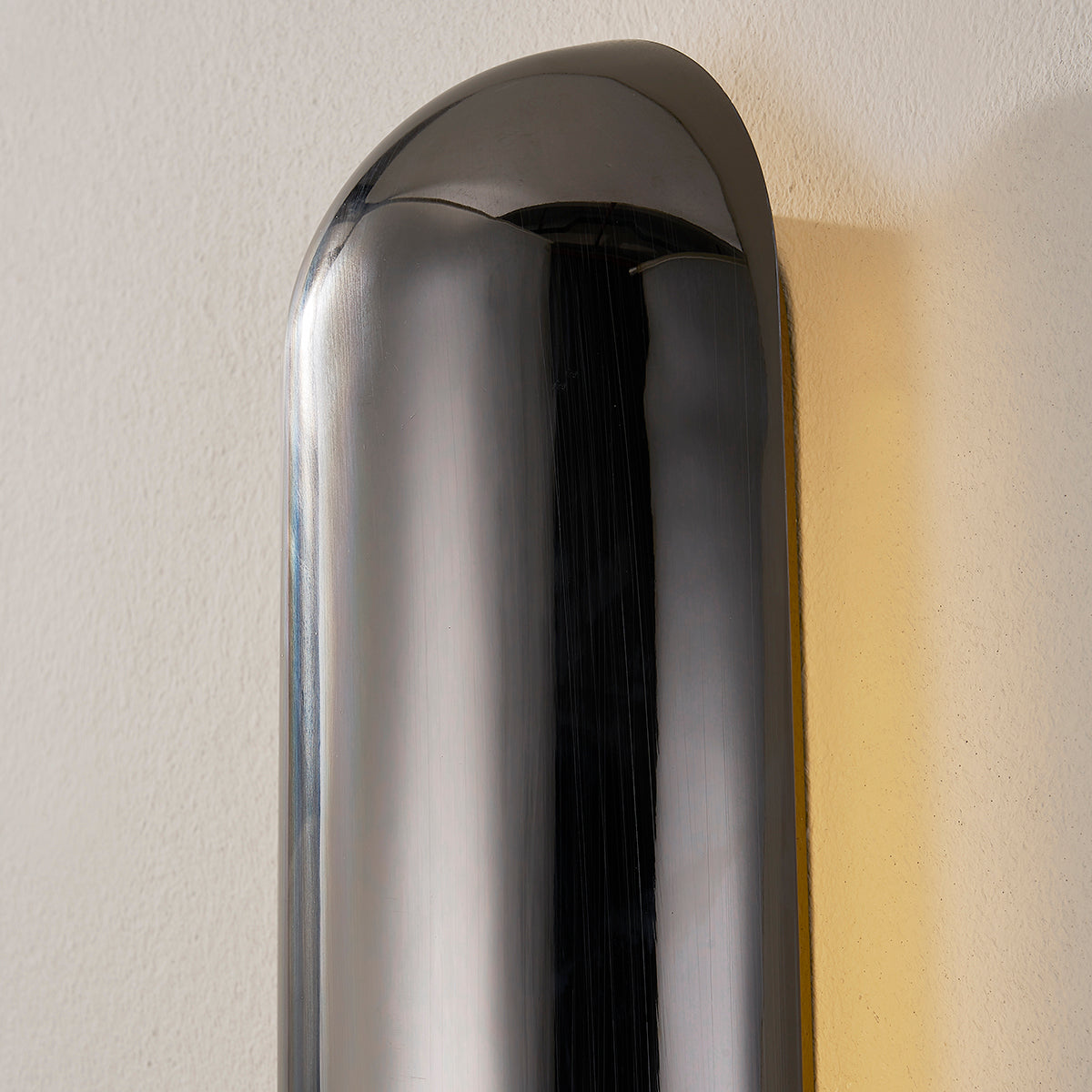 Hudson Valley Wheeler Wall Sconce Black Nickel detail view 1