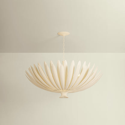 Hudson Valley Whitfield 12-Light Chandelier in Cream Plaster, alternate view 1