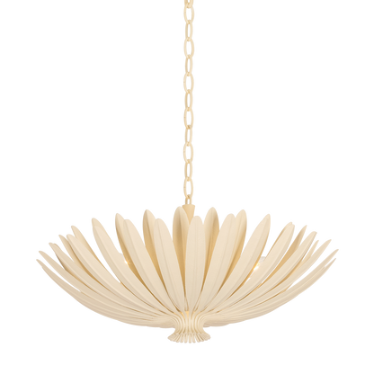 Hudson Valley Whitfield 4-Light Chandelier Cream Plaster