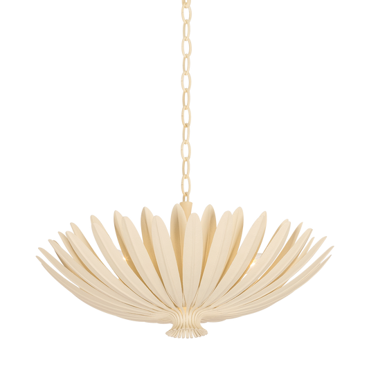 Hudson Valley Whitfield 4-Light Chandelier Cream Plaster