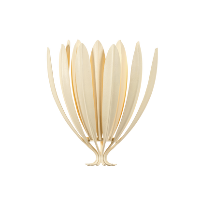 Hudson Valley Whitfield Wall Sconce Cream Plaster