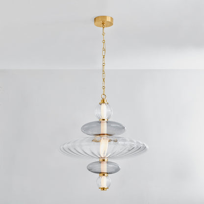 Hudson Valley Williams 24.75" Pendant Aged Brass detail view 2