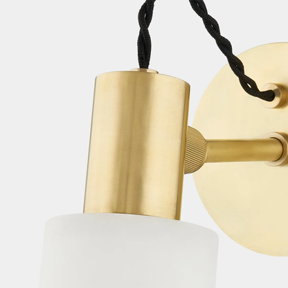Hudson Valley Malba Wall Sconce Distressed Bronze