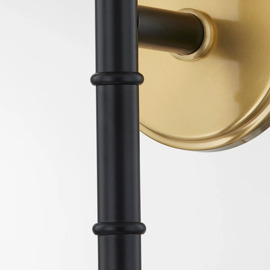 Mitzi by Hudson Valley Lighting Banyan Wall Sconce Aged Brass