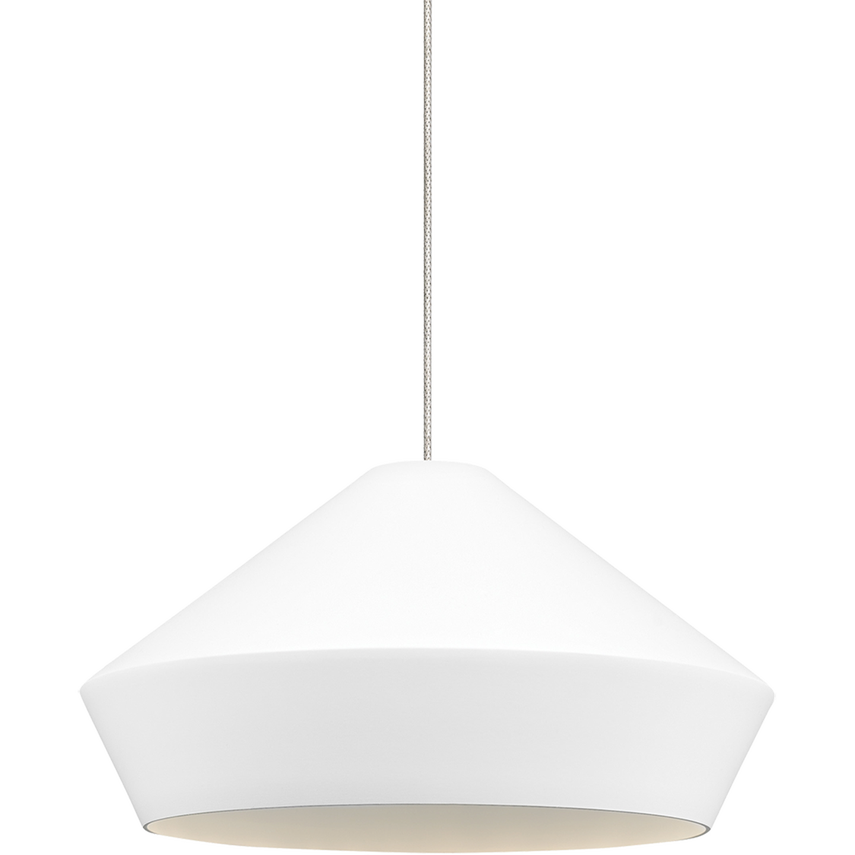 Visual Comfort Modern Brummel Pendant Nickel, Satin Nickel