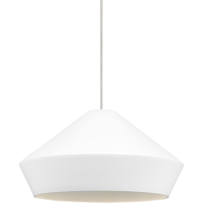 Visual Comfort Modern Brummel Pendant Nickel, Satin Nickel