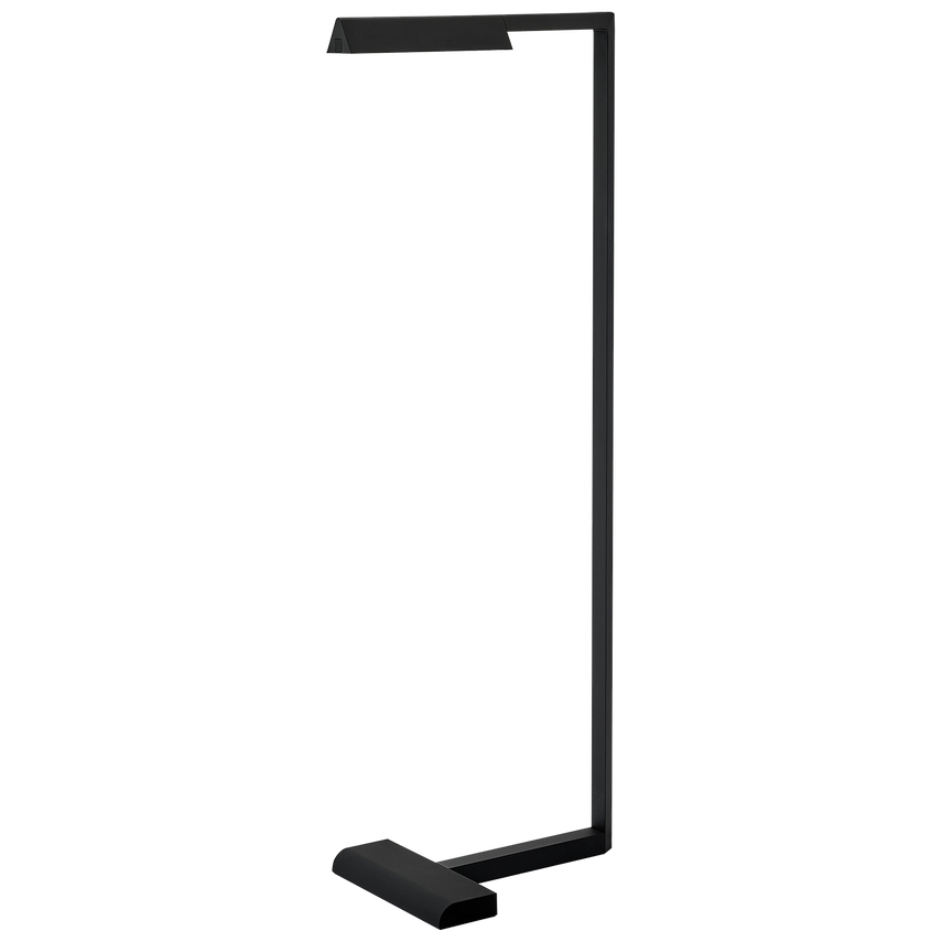 Visual Comfort Modern Dessau Floor Lamp Black, Nightshade Black
