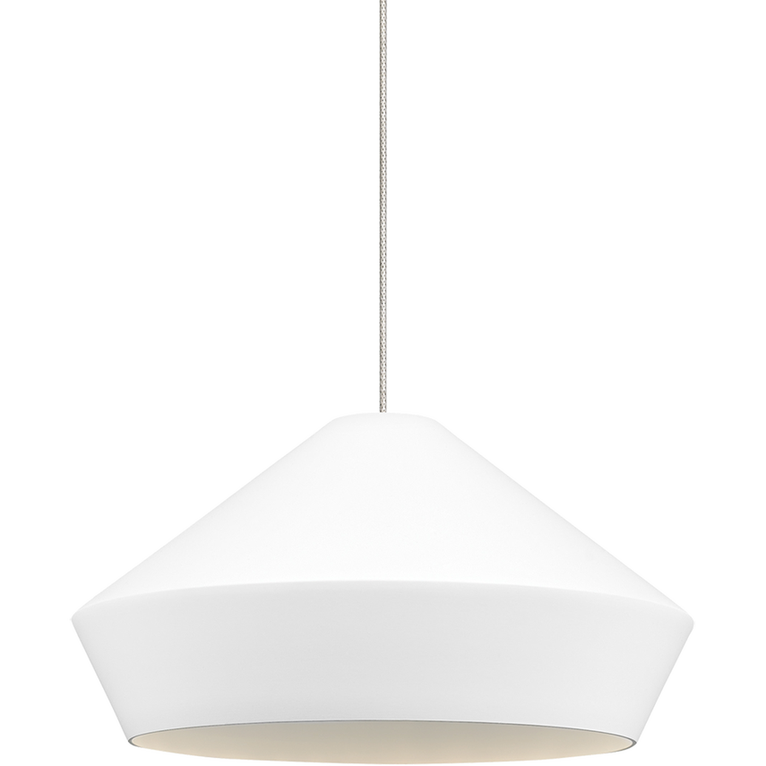 Visual Comfort Modern Brummel Pendant Nickel, Satin Nickel