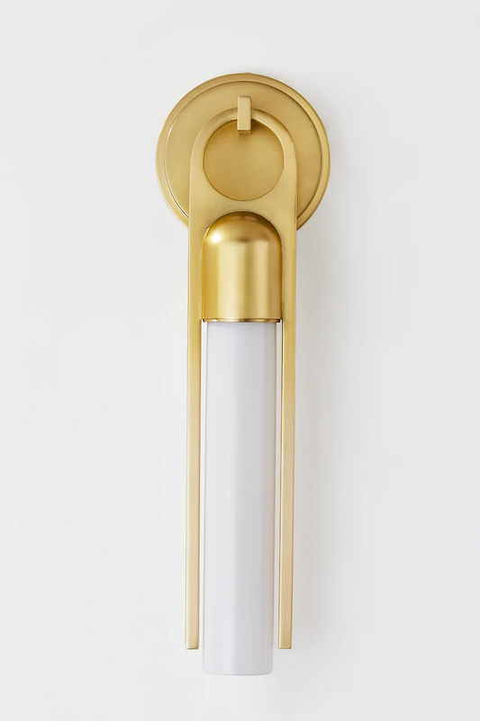 Hudson Valley Bethlehem Wall Sconce Black Brass