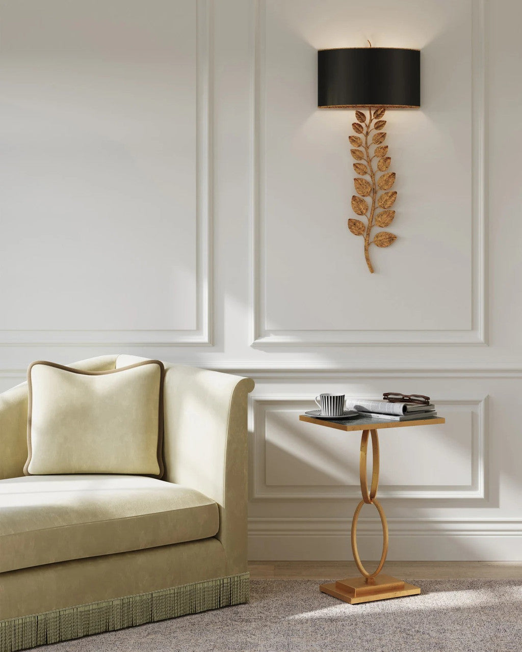 Birdwood Wall Sconce Currey and Company 5221