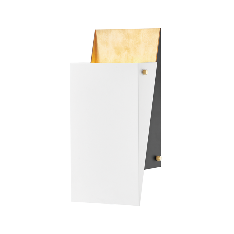 Hudson Valley Ratio Wall Sconce Aged Brass