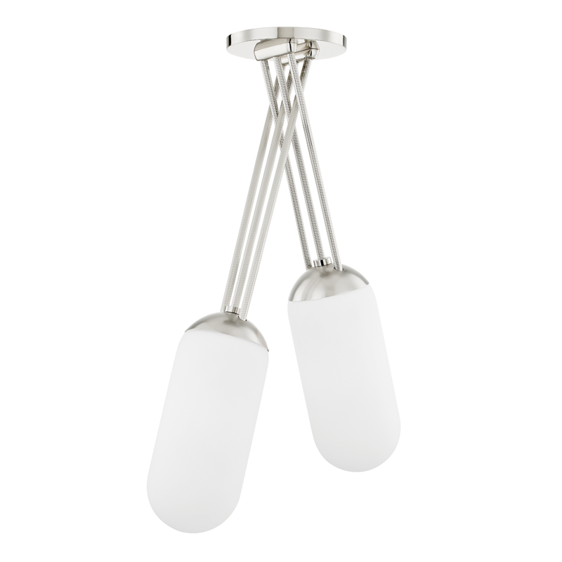 Hudson Valley Palisade Pendant Burnished Nickel