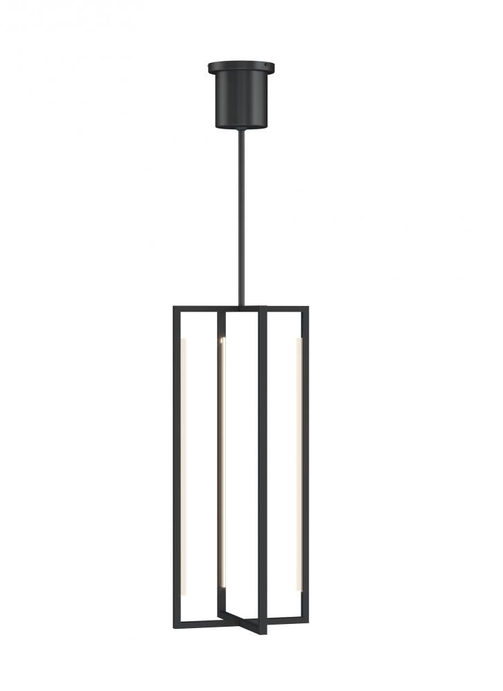 Visual Comfort Modern Kenway Pendant Nightshade Black